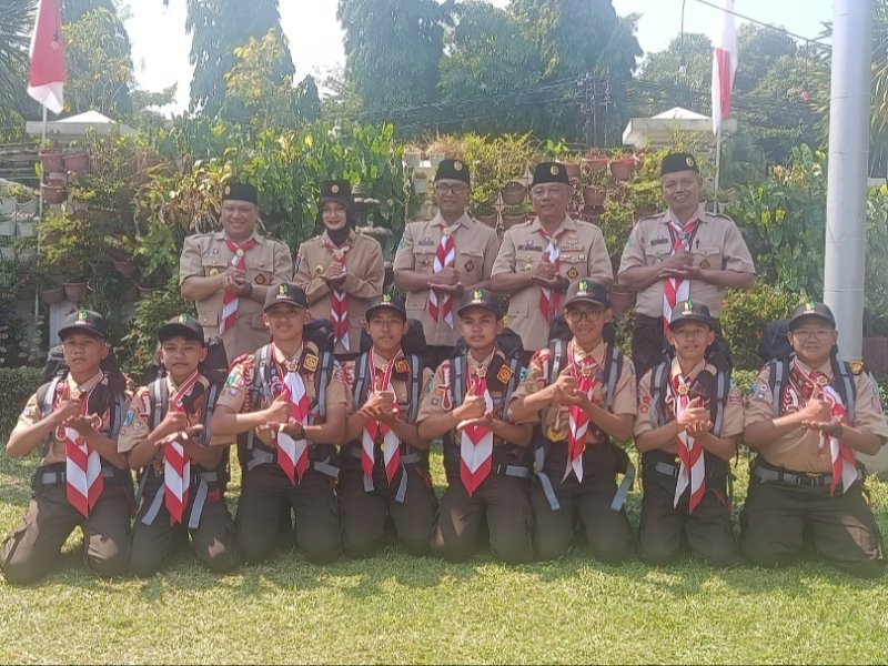 8 Siswa MTsN 1 Kota Kediri Jadi Bagian Terbesar Kontingen Kota Kediri Menuju Jambore Nasional 2026